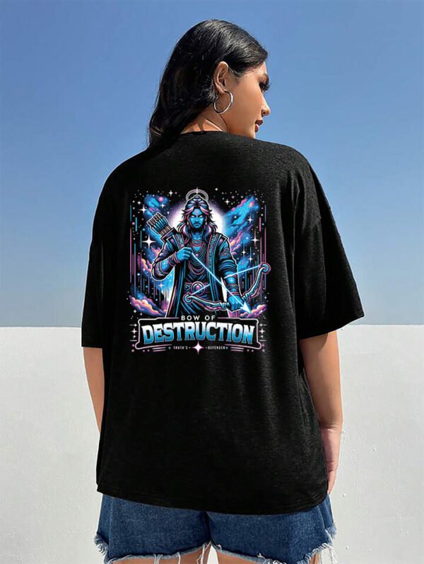 Anime - The Bow of Destruction Oversized Drop Shoulder French Terry