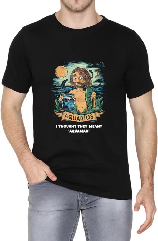 Aquarius - Aquaman Regular fit Bio-washed T-shirt
