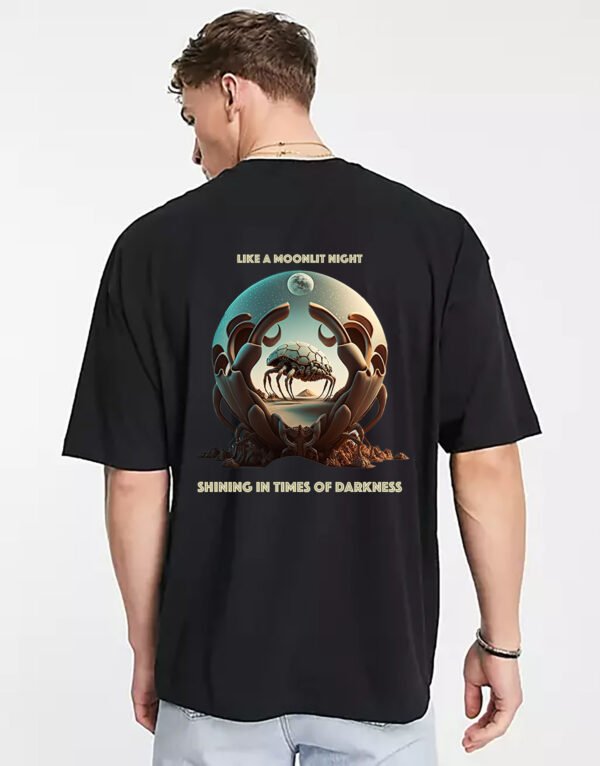 Cancer – Moonlight Oversized Drop Shoulder French Terry