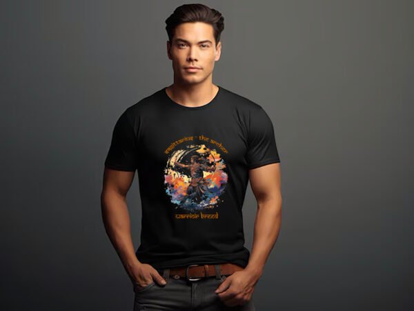 Sagittarius - Warrior Breed Regular Fit Bio-washed T-shirt