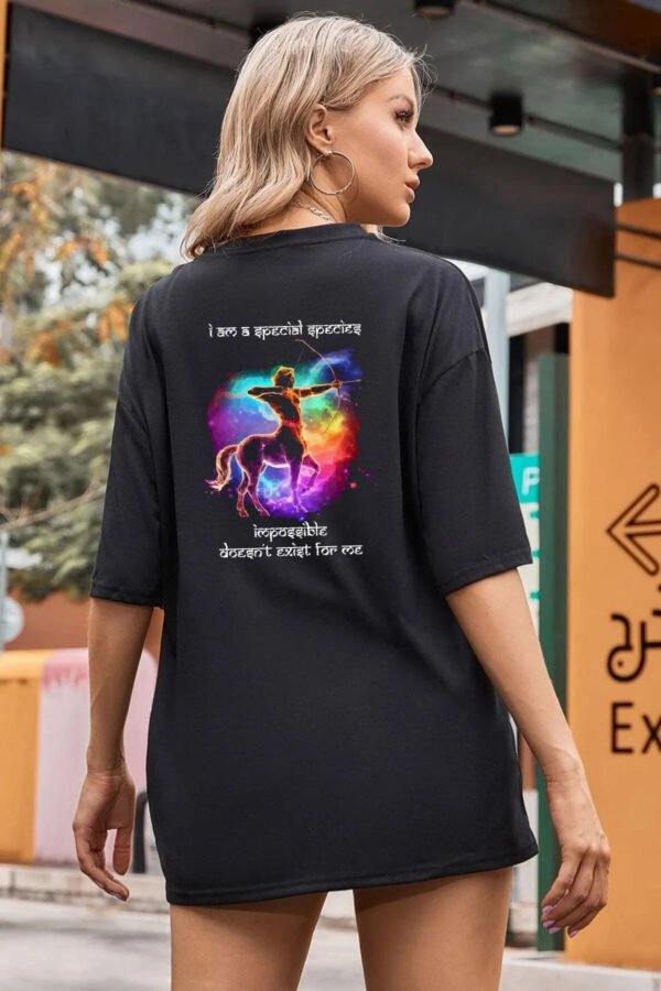 Sagittarius - Special Species Oversized Drop Shoulder French Terry