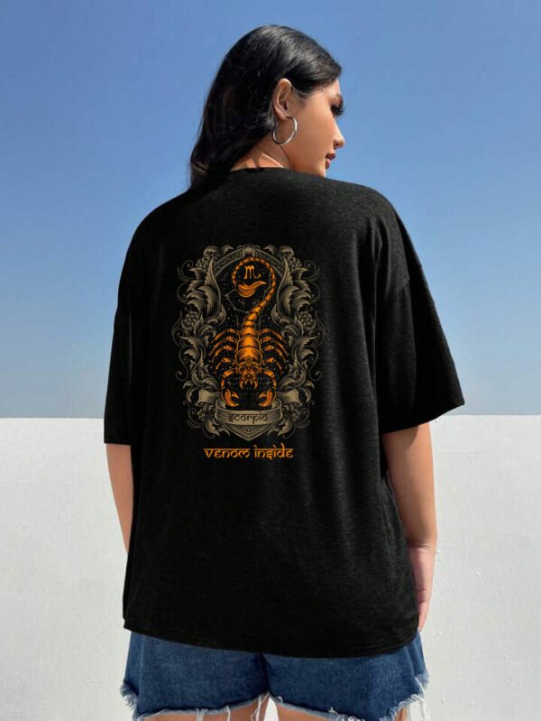Scorpio - Venom Inside Oversized Drop Shoulder French Terry