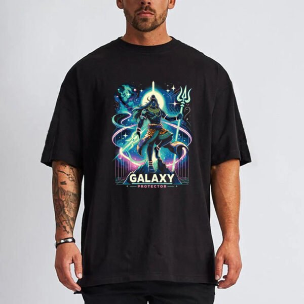 Anime - The Galaxy Protector Oversized Drop Shoulder French Terry